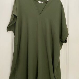 Newbury Kustom Green Boxy Dress